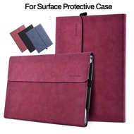 Laptop Tablet Cover Sleeve for Microsoft Surface Pro 9 8 X Stand Holder Pro 7 6 5 4 Go 1 2 3 Case Women Men Laptop Bag