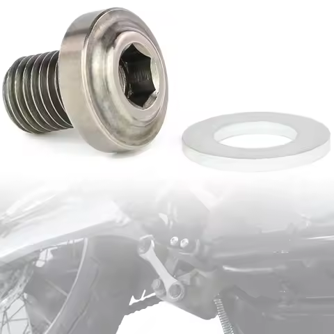 M12x1.5 Motorcycle Magnetic Engine Oil Drain Plug For Kawasaki KLR650 Ninja 650/400 Versys Versys-X 