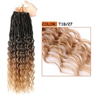 Goddess NU Faux Locs Crochet Braids Hair Deep New Faux Locs