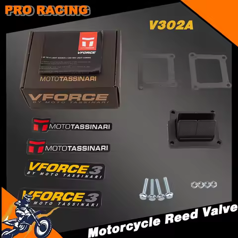 VForce 3 V302A Motorcycle Reed Valve Assembly For Yamaha YZ125 1995-2004 V302A Suzuki RM125 1989-200