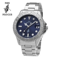 นาฬิกาข้อมือผู้ชาย PARIS Polo Club รุ่น PPC 230204 ขนาดตัวเรือน 37 มม. ตัวเรือน สาย Stainless steel