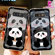 Silicone Case Printed Panda Samsung Note 8, Note 9 Does Not Fade