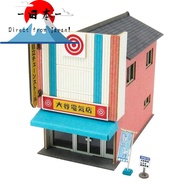 [Direct from Japan]
Sankei 1/150 Diorama Series Electric Shop MP03-91 Paper Craft