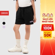 CANIFA girls' shorts with printed elastic waistband 1BS26S010