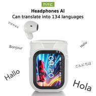 HTC NE20 แปลภาษา AI ชุดหูฟังบลูทูธชุดหูฟังบลูทูธ TWS บลูทูธ6.0คุณภาพเสียง HiFi กันน้ำ IPX5วอลเปเปอร์