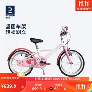 迪卡侬儿童自行车16寸单车男孩宝宝女孩童车脚踏车2233306