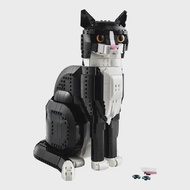 2024 nuovo 21349 Tuxedoแมว43247สิงโตสัตว์อาคารบล็อกประกอบน่ารักการ์ตูนอิฐปริศนาของเล่นสําหรับของขวัญ