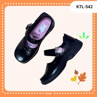 รองเท้านักเรียนเด็กหญิง Sanrio Hello Kitty รุ่น KTL-542  แบบ คลิปล็อค