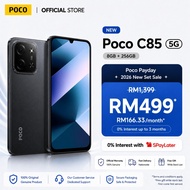 POCO C85 | 8GB+256GB, 6000mAh battery, Immersive 6.9"inch, Processor MediaTek Helio G81 Ultra
