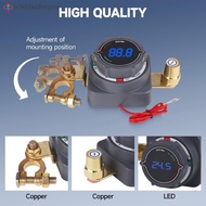 Wishlistforyou 12/24V 300A Digital Display Battery Disconnect Current Rotary Knob for Car Truck Prot