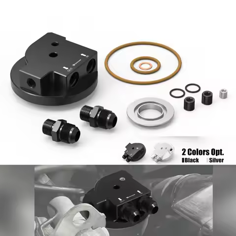 For M50 S50 S52 S54 Engine Oil Cooler Adapter for BMW E36 E46 M3 E34 Z3 Z4 E85 E86