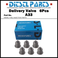 Delivery Valve Pressure Valve A33 131110-5220 9413610027 for ISUZU 4BD1 4BD1T 6BD1 6BD1T 4BB1 6BB1