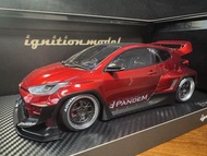 Ignition Model 1/18 模型車 IG2902 LB GR Yaris