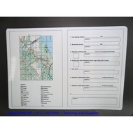 A1 & A3 size Peta Topografi 2 in 1 GEO for Sek. Men.