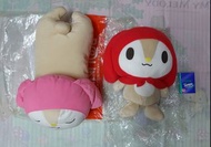 棄單賤放$250兩個中古Sanrio Little forest fellow 景品公仔一套兩個