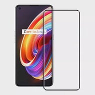 NISDA 完美滿版玻璃保護貼 for Realme X7 Pro 使用-黑色