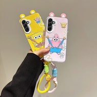 Casing Samsung A13 5G Casing Samsung A04S 4G Casing Cute ears Silver-plated Casing Hard Phone Casing
