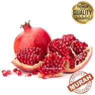 BUAH DELIMA 1KG SEGAR POMEGRANATE FRESH FRUITS IMPORT 1 KG