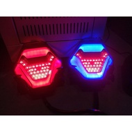 TST LED (blue/red)Tail lamp Lampu Belakang Y15 V1 V2 Vietnam Original Ducati TST For Yamaha Y15 /Y15ZR/R25/MT07