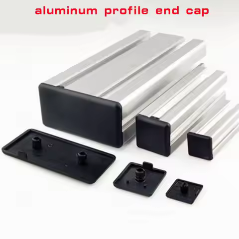 10-50PCS Black Nylon Aluminum Profile End Cap Cover Plate for 2020/2040/3030/4040/4080/4545 EU Alumi