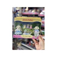 Đồ chơi búp bê gia đình thỏ Sylvanian Families Flora Rabbit Family 5735 - LICCA