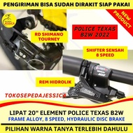 Sepeda Lipat 20 Element Police Texas Bike To Work / Police Texas B2W