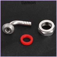LIZMO Keg Coupler Fitting, Hex Nut Barb Connector Beer Line Connector Kit, Durable Home Brewing Acce
