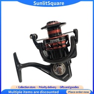 SunlitSquare  2021 Deukio FS Model Terbaru, size 2000-7000 Metal Body, got fishing mesin, Pancing Rod, udang, hook swivels, line