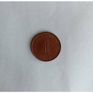 Malaysia Old Coins Collection - Malaysia 1 Sen 1980 - Bangunan Parlimen / Parliament Building