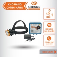 Head torch G8-A4 [Genuine] - Rechargeable battery, Full accessories