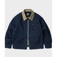 NAVY DENIM WORK JACKET MEN'S JACKET Denim Jacket Work Jacket