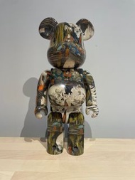 BE@RBRICK × 歌川國芳 妖怪浮世繪名作「相馬の古内裏」bearbrick 100%+400%