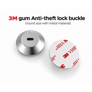 3M gum Anti-theft lock buckle (round size with metal material)