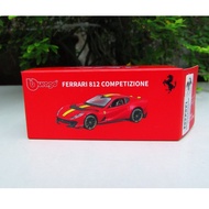 Bburago 1/64 (7cm) Ferrari 812 Competizione Red Diecast Car