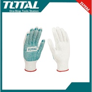 TOTAL TOOLS Knitted & PVC Dots Gloves