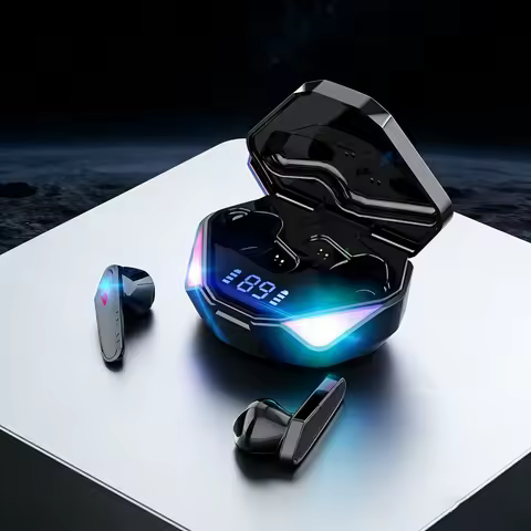 X15 TWS Gaming Earbuds Wireless Bluetooth Earphones With Mic Bass Audio Sound Positioning 9D Stereo 