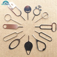 OPENMALL 20pcs Universal Sim Card Tray Removal Eject Pin Key Tool Stainless Steel Needle Opener Ejec