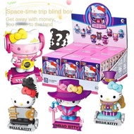 Genuine HelloKitty Figure Blind Box Building Blocks High-Value Puzzle Assembled C UMO7 TZDU K2JW