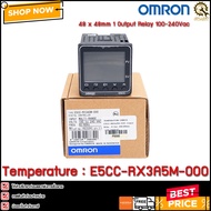 TEMPERATURE OMRON E5CC-RX3A5M-000 Output Relay  3-Aux 48x48mm 100-240VAC