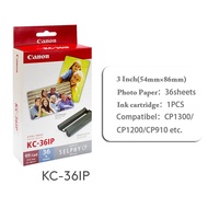 KL-36IP KC-36IP KC-18IS แคนนอนดั้งเดิมสำหรับแคนนอน Selphy เครื่องพิมพ์ภาพ CP800 CP910 CP1300 CP1200