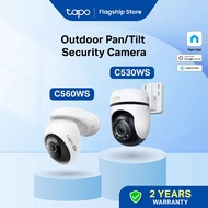 [TAPO OFFICIAL] C530WS/C560WS Outdoor Pan/Tilt 360° WiFi Security Camera | 3K/4K UHD | Starlight Col