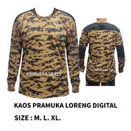 KAOS PRAMUKA LORENG KAOS LAPANGAN LORENG PRAMUKA