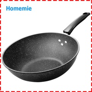 Medical Stone Non Stick Pan Lightweight Multifunctional Wok Pan Universal Skillet for Induction Cook