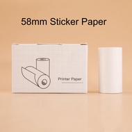 Sticker Paper 58mm width (± 1mm)