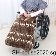 Winter Wheelchair Blanket Skin Friendly Warm And Lightweight Made With Polyester Gift Idea As Shown