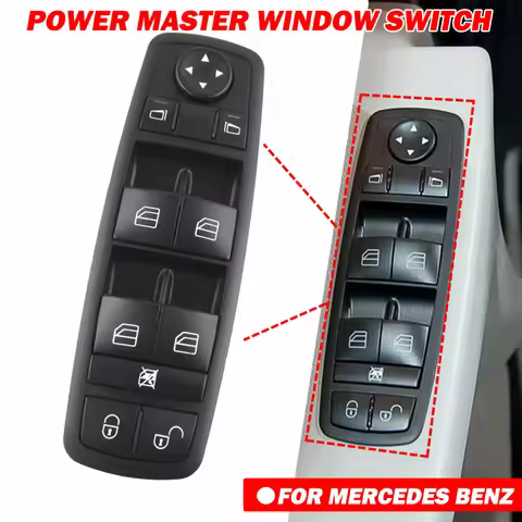 For Mercedes Benz A B GL M R Class W245 W169 A150 B200 X164 2004-2012 Electric Power Window Master S