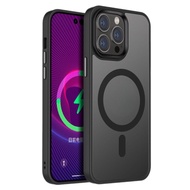 iPhone 15 Pro Max / iPhone 15 Pro / iPhone15 Plus / iPhone 15 Q-Skin Magnetic Case Matte Protection 