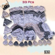 Newborn Baby Supplies 33 PCS Grey series