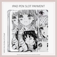 anime girl case iPad air7 air4/5/6 mini6/7 case iPad 10.2 gen7/8/9 gen10 gen11 case ipad pro11 pro12