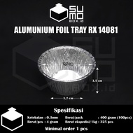 Alumunium foil cup RX 14081 tanpa tutup / zupa soup / cake muffin